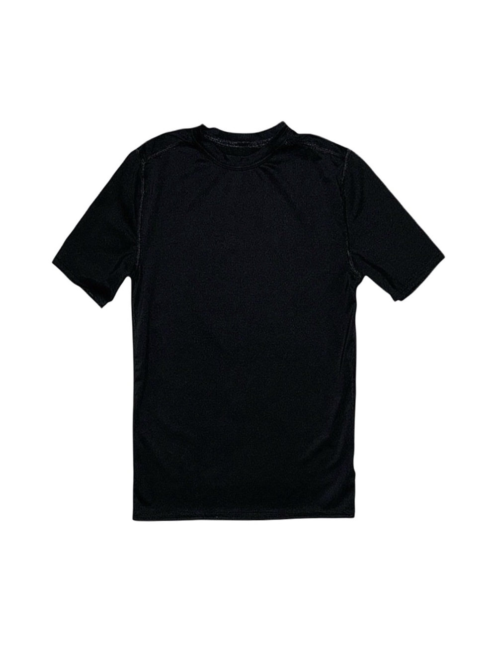 RUSSELL Boy's Black Short Sleeve Shirt Size X-Large 14-16